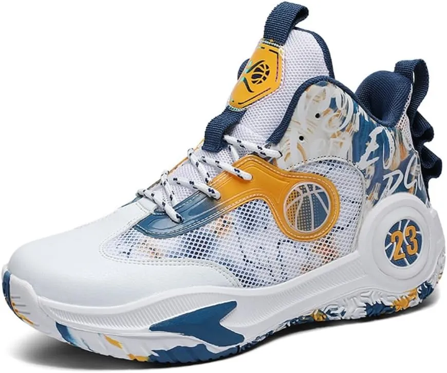 2023 Running Shoes Men's Shoes Sports Shoes Outdoor Shoes Basketball Shoes Training Shoes Sneakers (6.5,Golden)