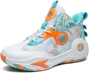 2023 Running Shoes Men's Shoes Sports Shoes Outdoor Shoes Basketball Shoes Training Shoes Sneakers (7.5,Orange)