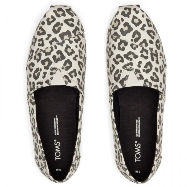 ALPARGATA Ladies Slip-On Canvas Espadrilles Natural