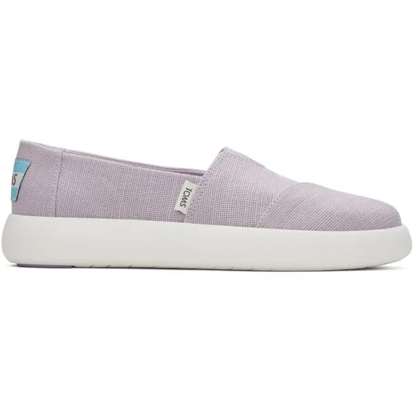ALPARGATA MALLOW Ladies Chunky Slip-On Espadrilles Purple