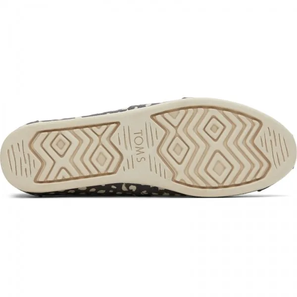 ALPARGATA WITH CLOUDBOUND Ladies Slip-On Textile Espadrilles Dark Grey