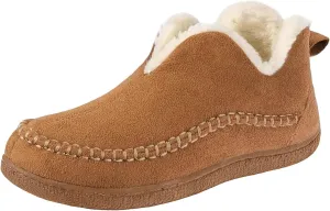 Ankle Boots for Women, Winter Warm Cozy Suede Indoor Outdoor Ankle Boots With Memory Foam Comfy Non Slip House Shoes