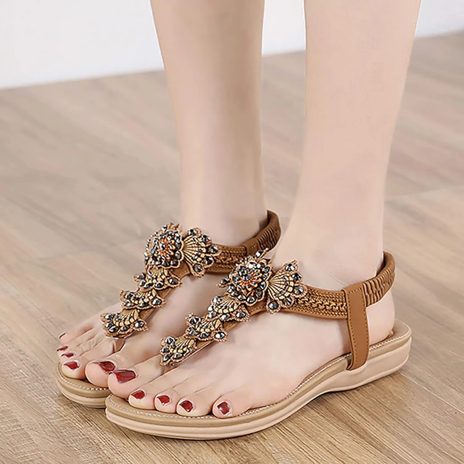 Arch Support Flats for Women Dressy Best Rated Orthopedic Shoes for Women Women Closed Toe Shoes Brown Women's Sandals Orthopedic Sandals Closed Toe Womens Low Heels