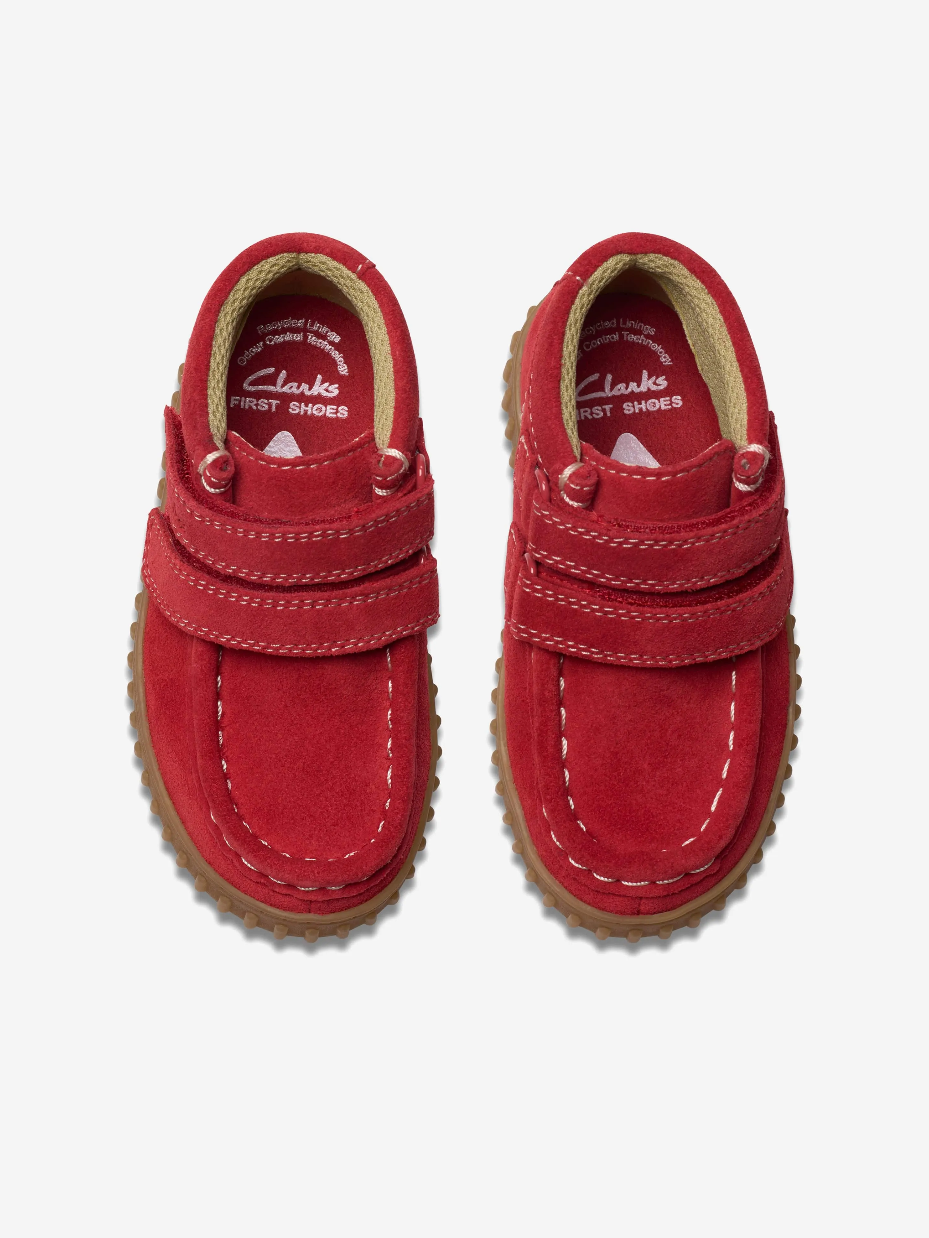 Baby Suede Apple Tor Hill Boots in Red