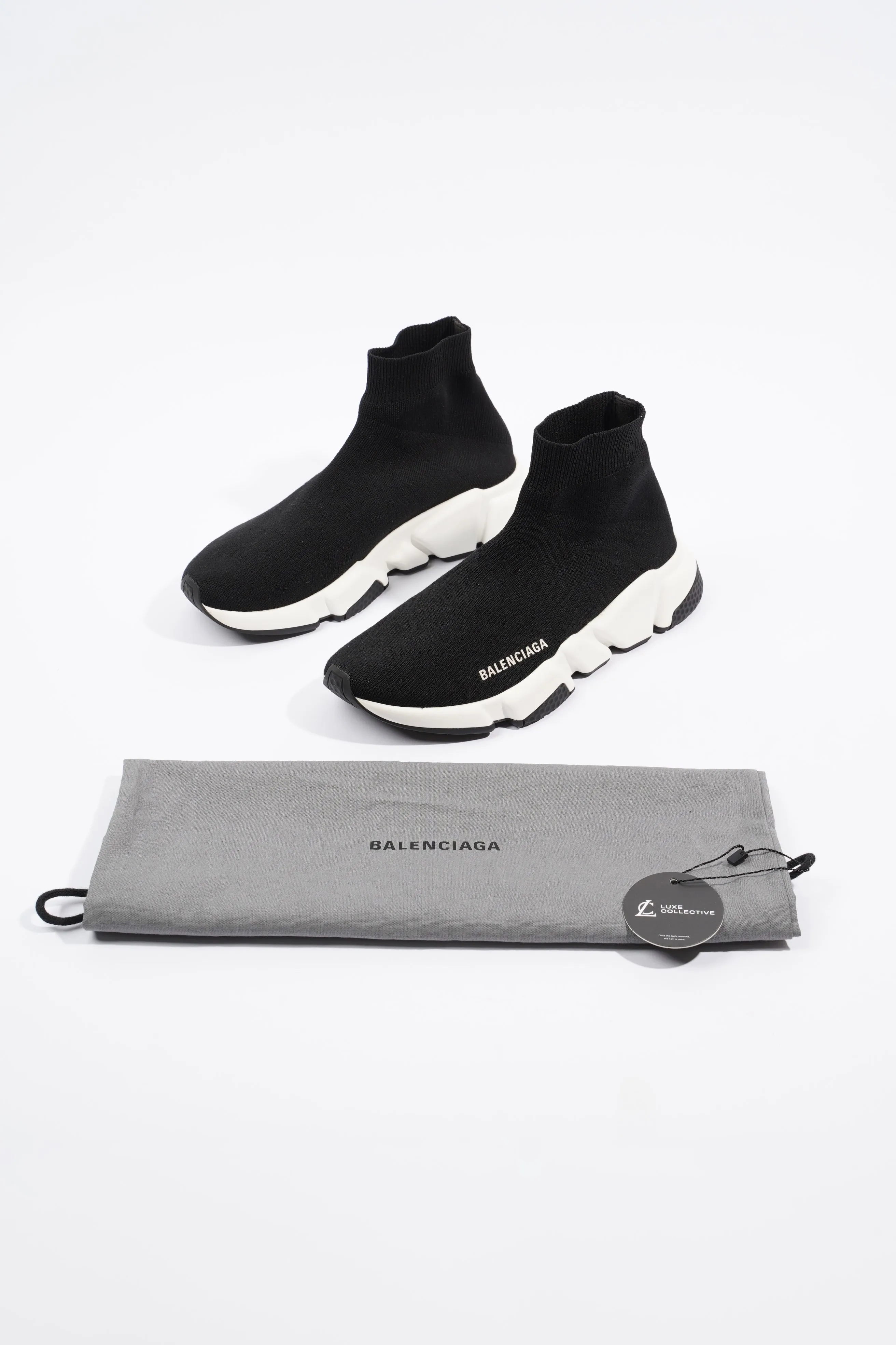 Balenciaga Speed Black / White EU 38 / UK 5