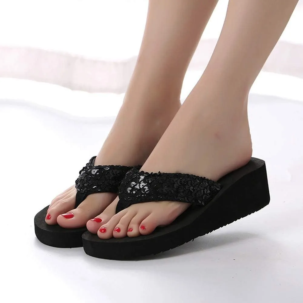 Beach Flip Flops Women Orthopedic Slippers for Women Women's Beach Flip Flop Super Lightweight and Soft