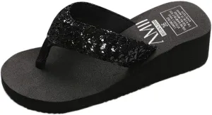 Beach Flip Flops Women Orthopedic Slippers for Women Women's Beach Flip Flop Super Lightweight and Soft