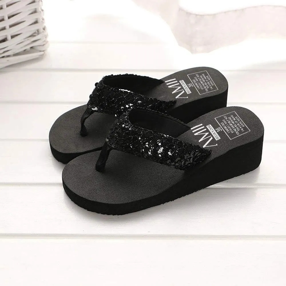 Beach Flip Flops Women Orthopedic Slippers for Women Women's Beach Flip Flop Super Lightweight and Soft