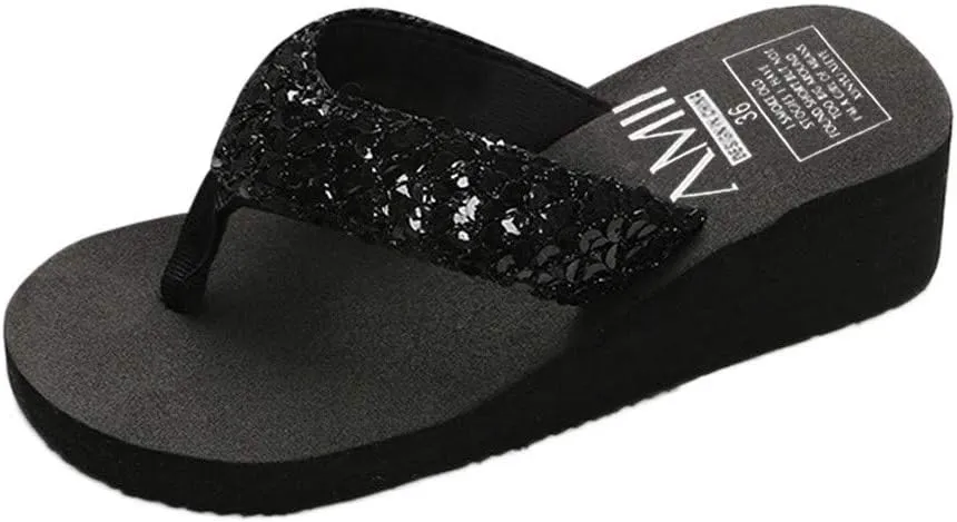 Beach Flip Flops Women Orthopedic Slippers for Women Women's Beach Flip Flop Super Lightweight and Soft
