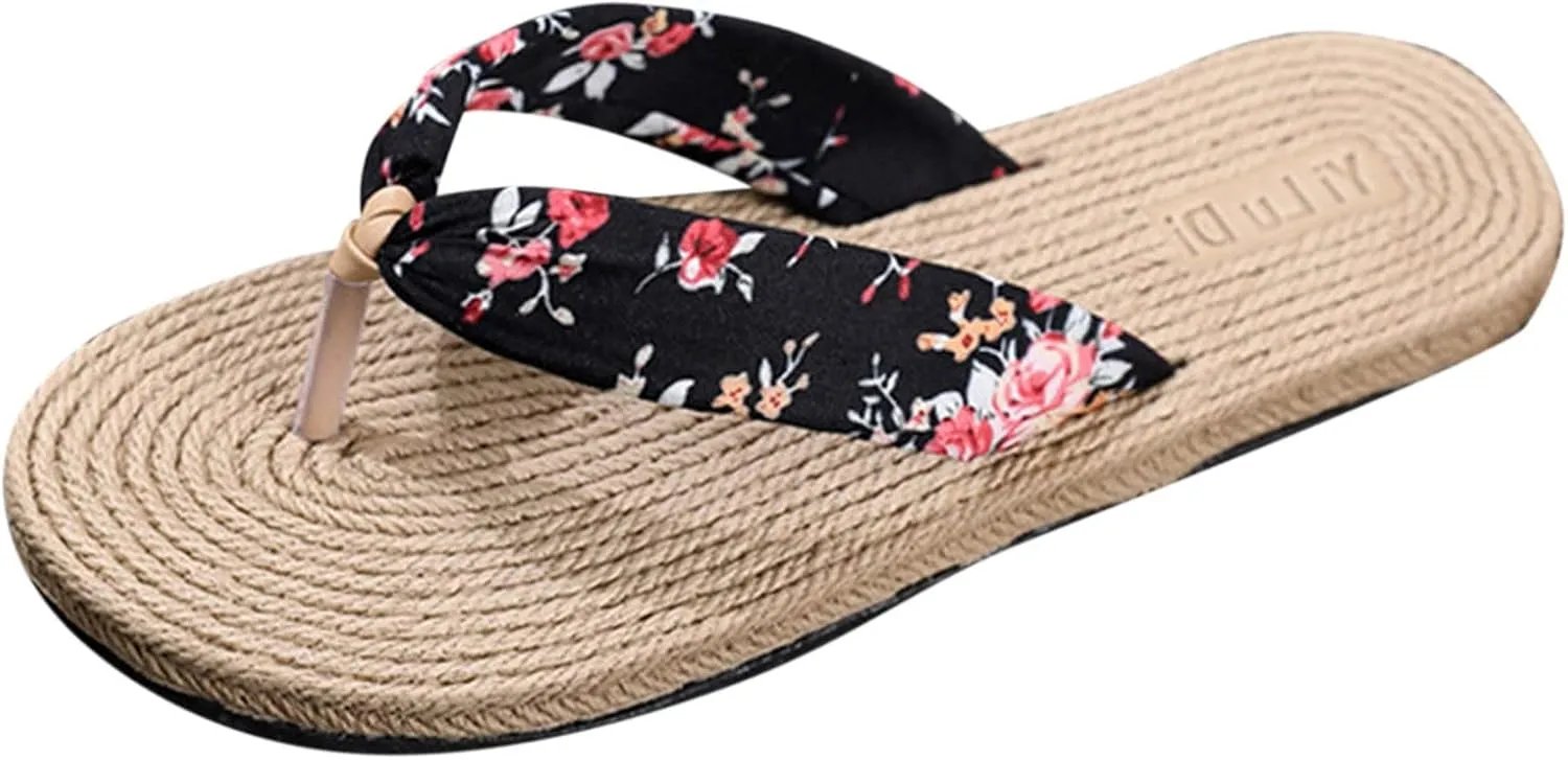 Beach Sandals for Woman Womens Orthopedic Sandals with Arch Support Casual Comfortable Thong Sandal with Arch Support