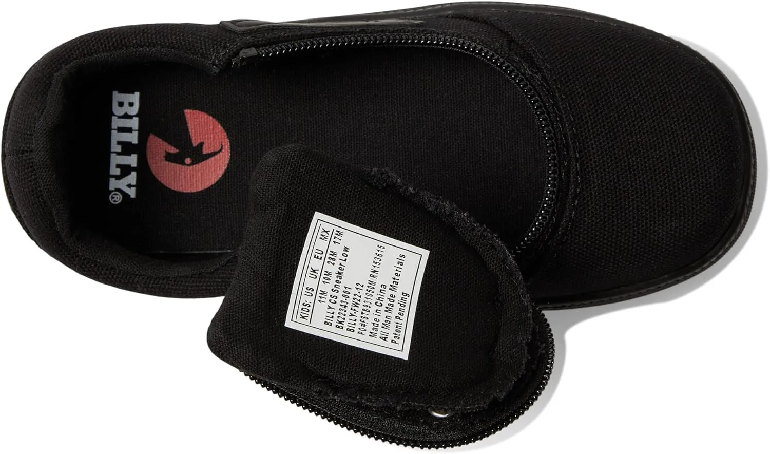 BILLY Footwear CS Sneaker Low Shoes for Kids ?C Ideal for Little Kids and Big Kids ?C Canvas Upper ?C Round Toe