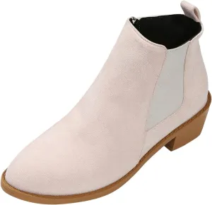 Black Ankle Boots for Women Platform Boots for Women Low Heel Ankle Boots for Women Slip On Booties for Women Boots for Women Ankle Booties Black Boots for Women Ankle Booties