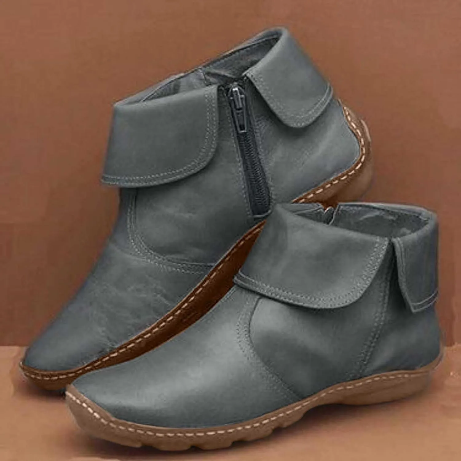 Black Cowboy Boots for Women Ankle Lace Up Boot for Women Ankle Booties Women Boots Ankle Dress Shoes for Women Solid Color Comfy Casual Square Toe Slip On Side Zipper