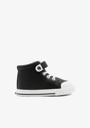 Black Respectful High Sneakers