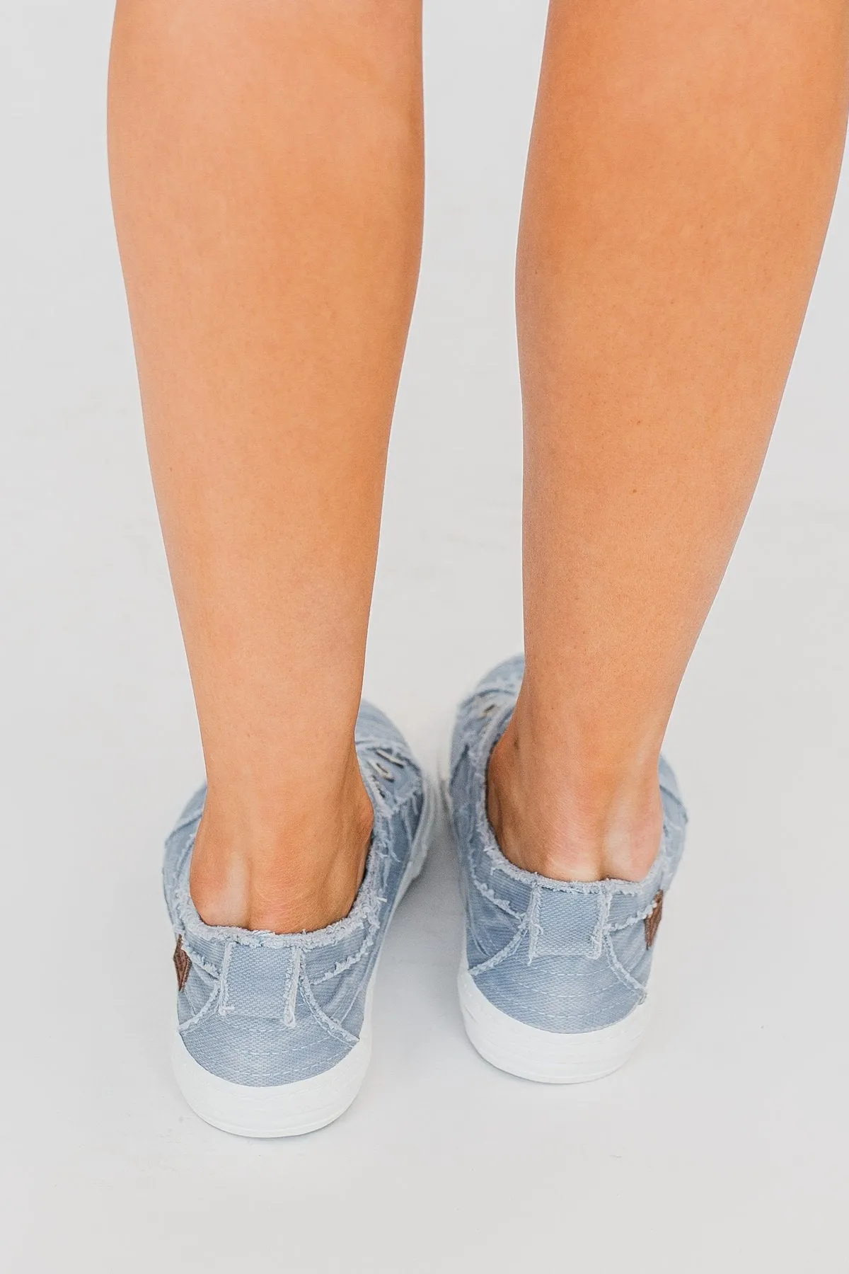 Blowfish Aussie Sneakers- Baby Blue Smoked