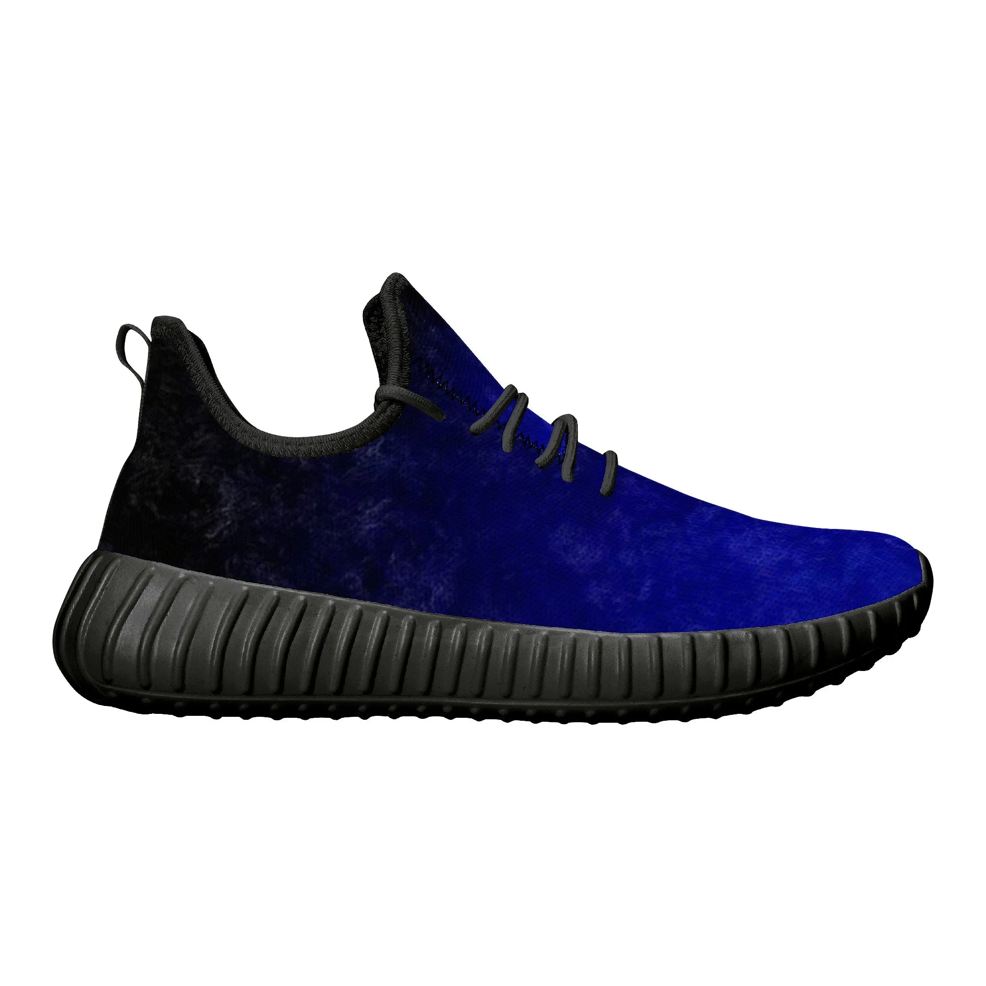 Blue to Black Fade Premium Sneakers