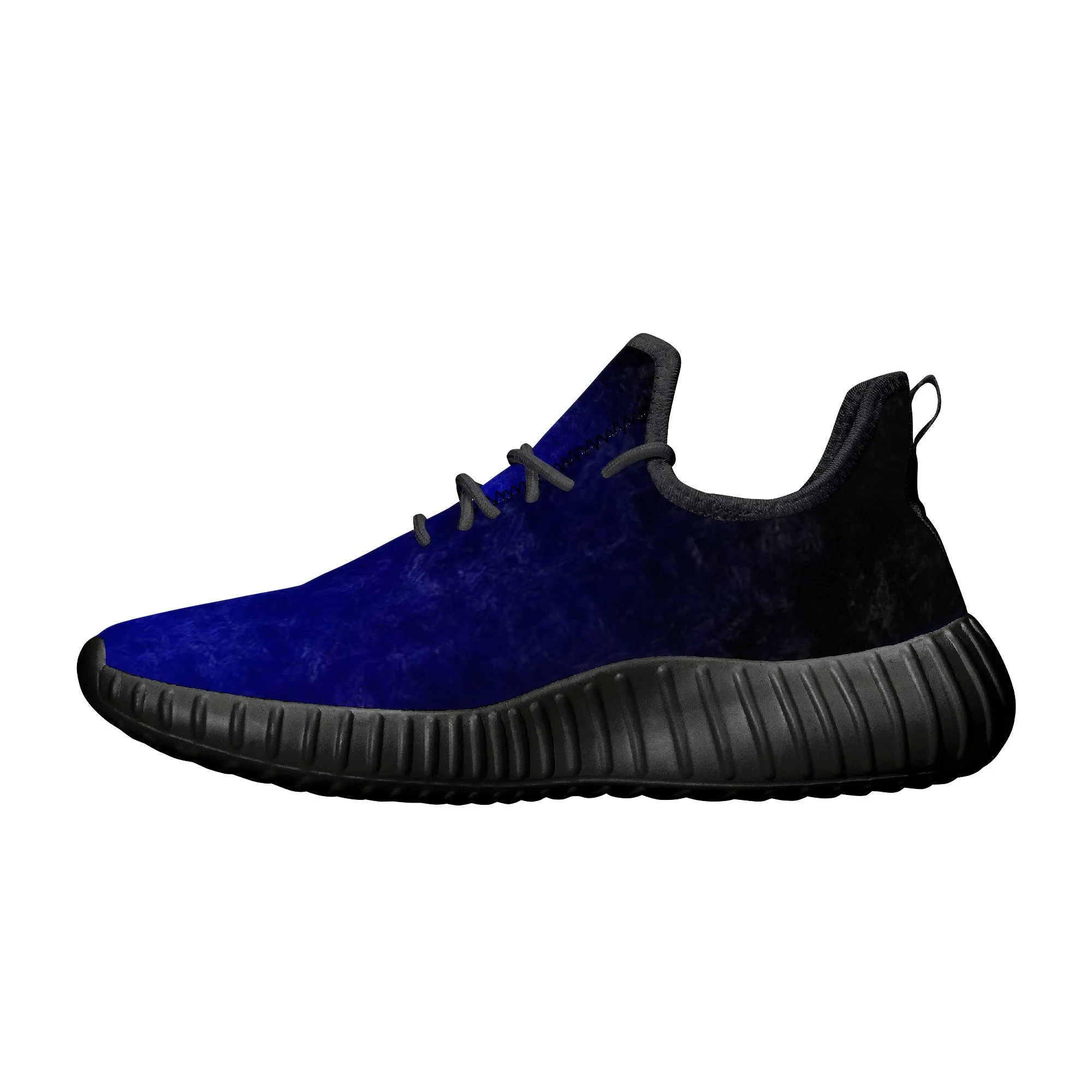 Blue to Black Fade Premium Sneakers