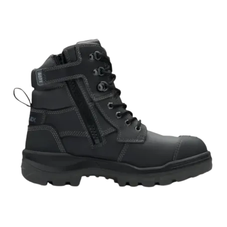 BLUNDSTONE 8071 RotoFlex 150mm Zip Safety Boot - Black