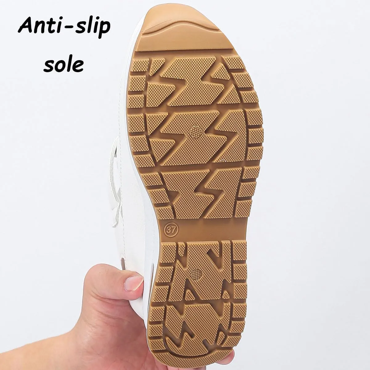 Bootara Shoes Women, Plus Size Hollow-Out Casual Closed Toe Sandals  Comfort Gladiator Platform Height-Boosting Thick Sole