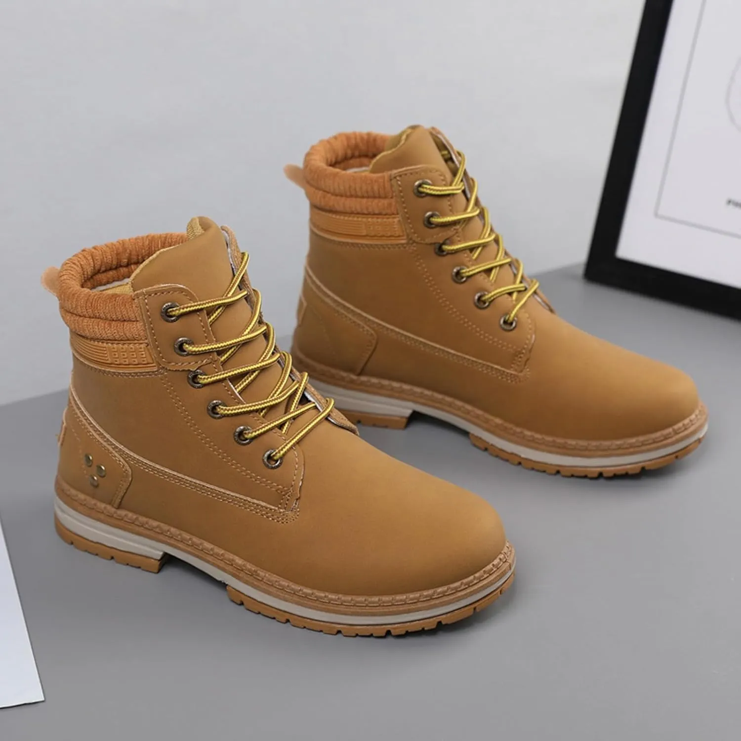 Boots for Women 2024 Large Size Women's Boots Outdoor Thick Bottom Autumn Winter Boots Hundred Combat Boots