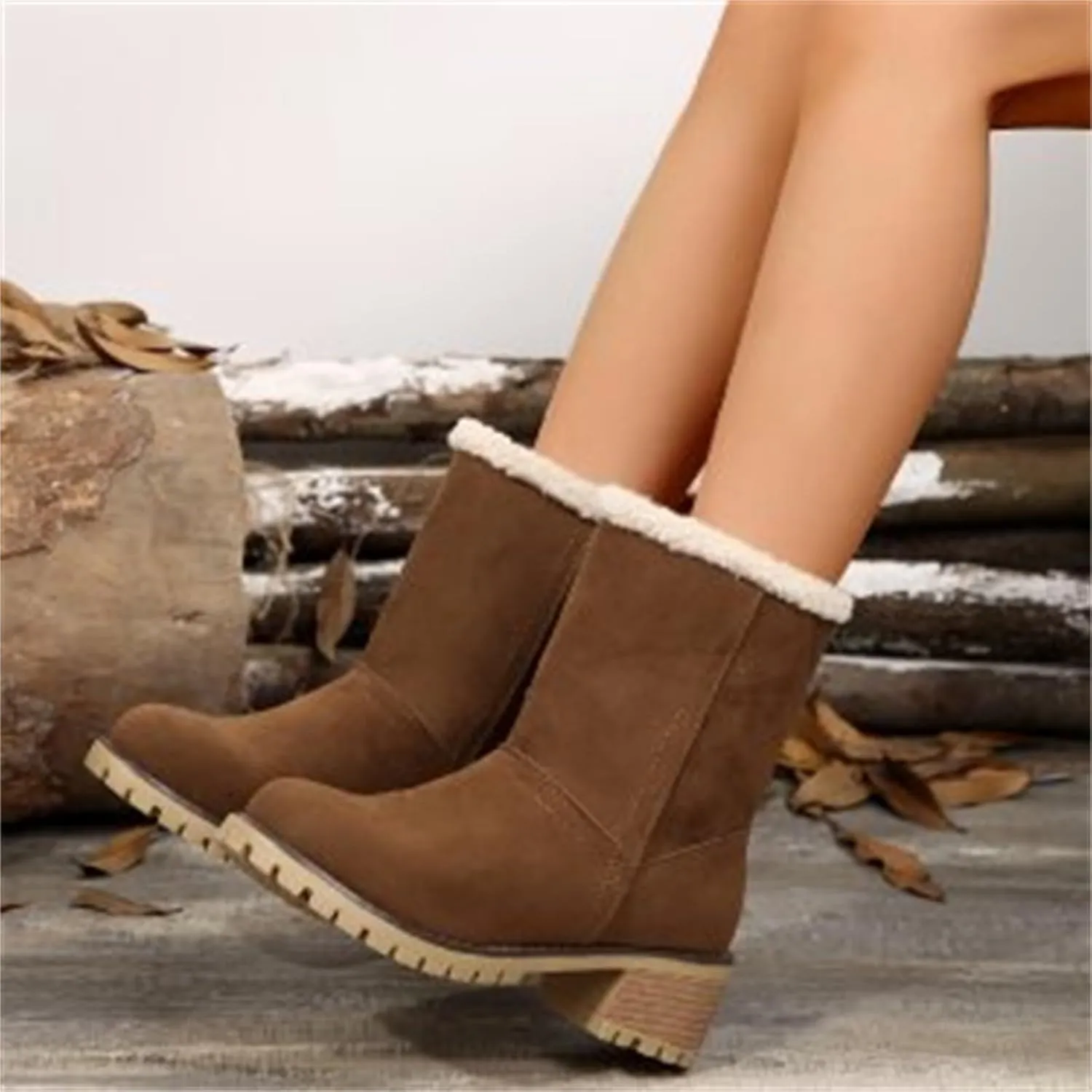Brown Ankle Boots for Women Boots with Heels for Women Ladies Western Boots Leather Boots for Women Heel Womens Black Ankle Boots Arch Support Booties To Wear with Dresses Narrow Ankle