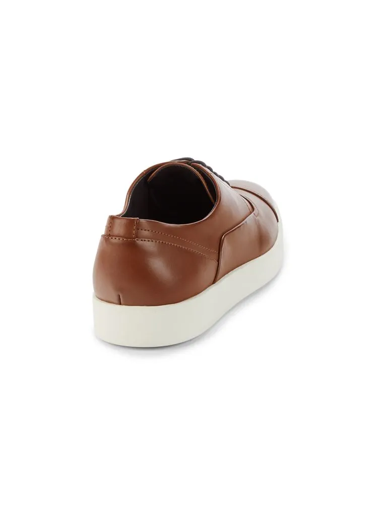 Calvin Klein Elijah Hooded Oxford Sneakers, Brown