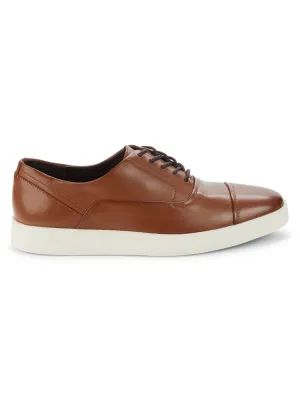 Calvin Klein Elijah Hooded Oxford Sneakers, Brown