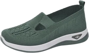 Cathalem Orthopedic Shoes for Women Go Walking Slip on Diabetic Foam Shoes Hands Free Slip in Sneakers