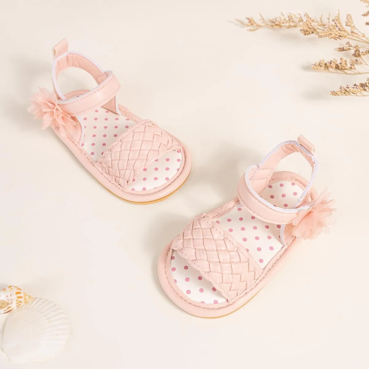 CENCIRILY Infant Baby Girls Boys Sandals Summer Beach Outdoor Bowknot Soft Rubber Sole Toddler Princess Dress Flats Walking Shoes