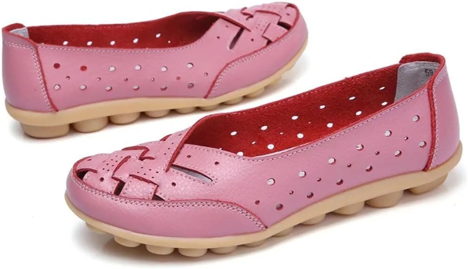 Closed Toe Sandals Women Hollow Comfortable Flats Dressy Wide Width Walking Shoes Outdoor Casual Beach Slide Slippers