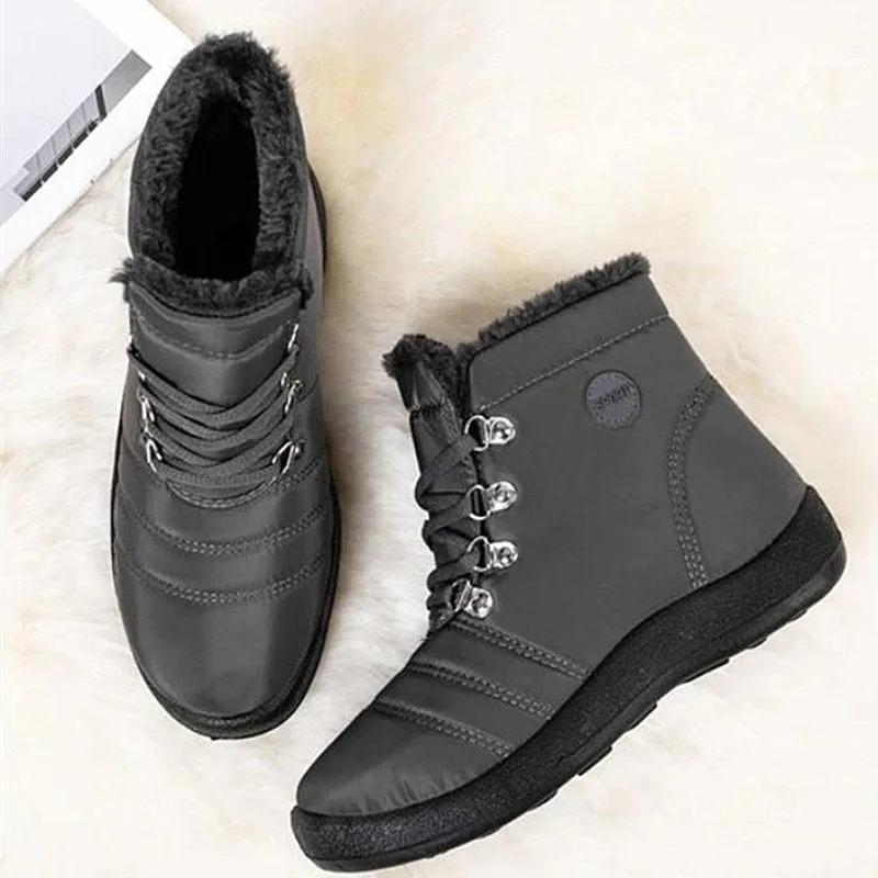 Cuzcare Winter Snow Boots Plush Women Orthopedic Shoes