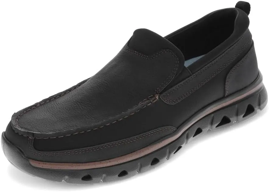 DOCKERS Mens Coban Casual Slip-on Loafer Shoes, Black, 12 W