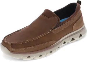 DOCKERS Mens Coban Casual Slip-on Loafer Shoes, Tan, 9 W
