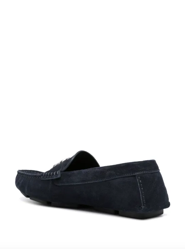 Dolce & Gabbana logo-lettering loafers