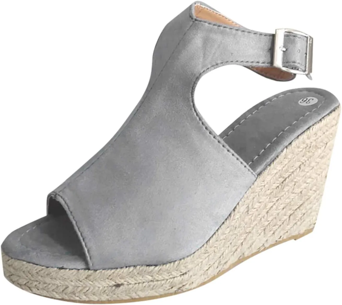 Eduavar Sandals Women Dressy Summer, Sandals for Women Wedge Sandals Ultra-Comfy Breathable Sandals Orthotic Sandals