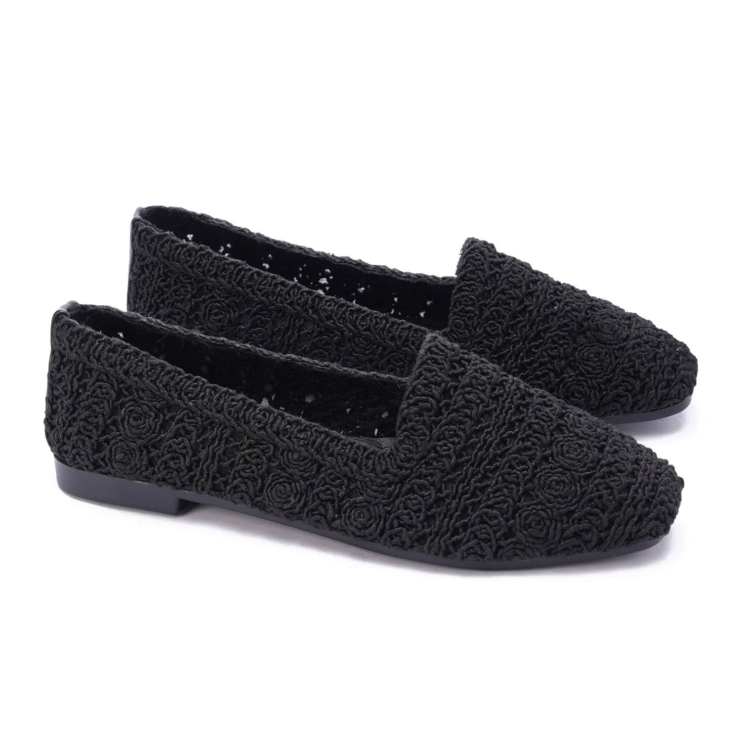 Espadrille Mules-Black