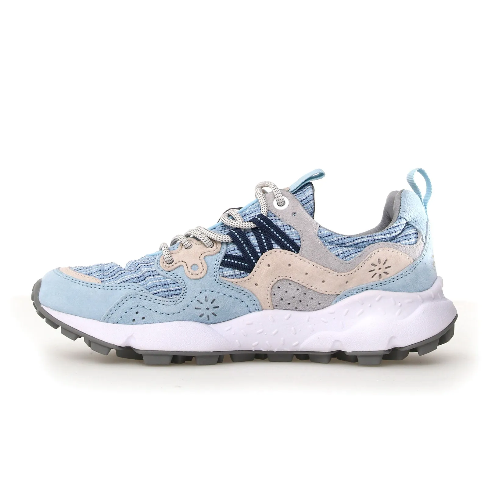 Flower Mountain Yamano 3 Sneaker (Women) - Checked Grey/Blue