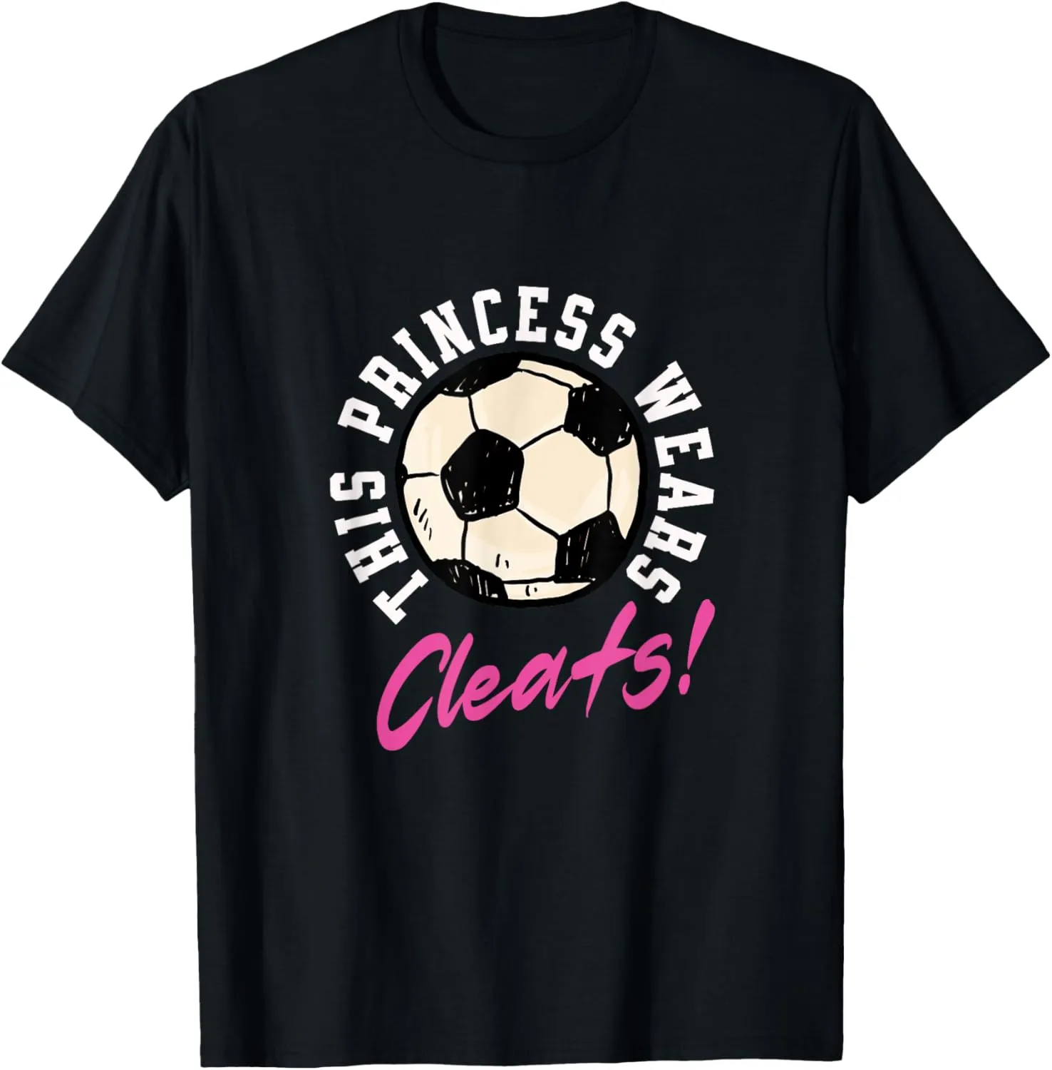 Girl Soccer Player Shoes Saying T-Shirt