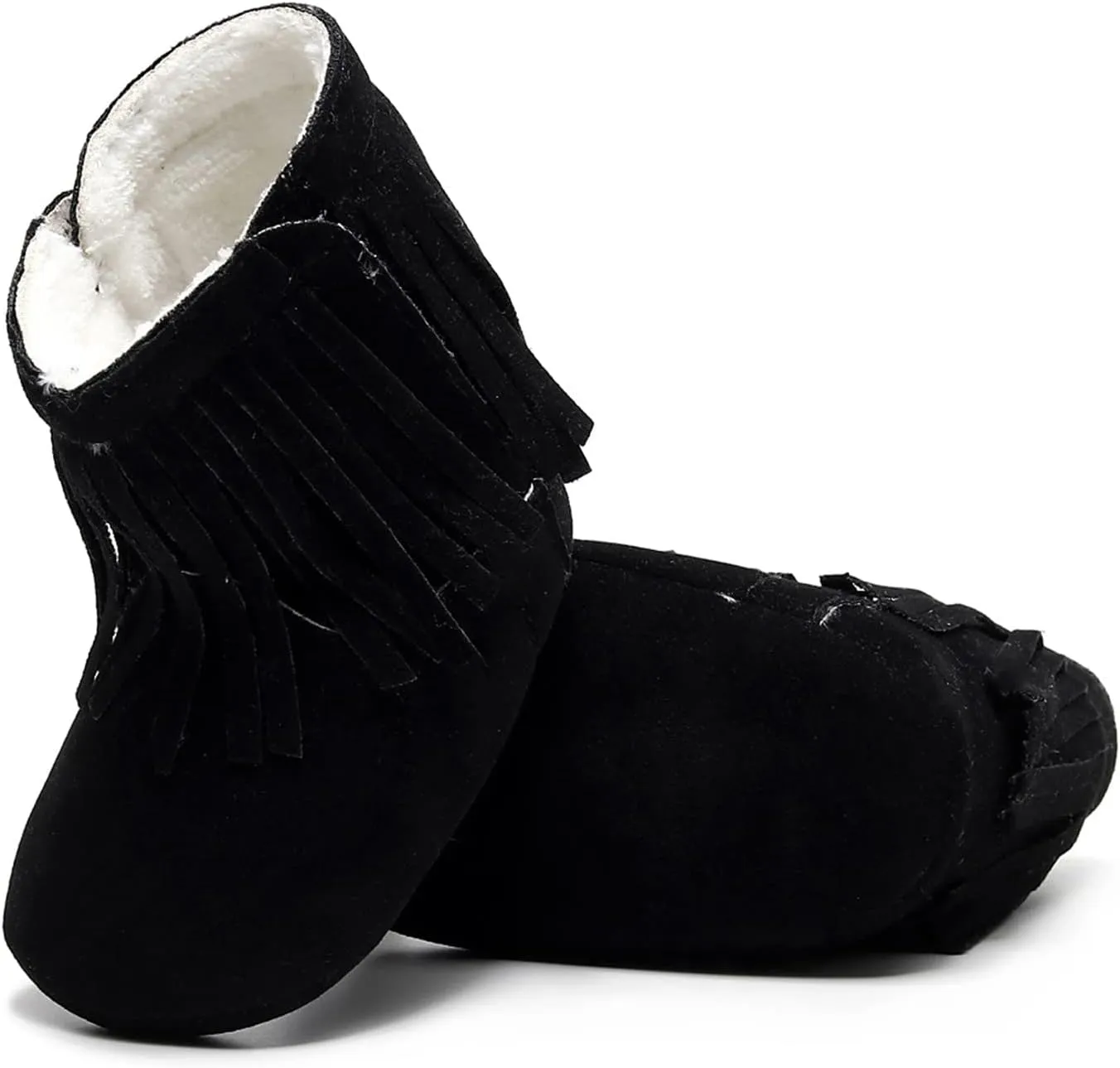Girls Boots 13 Baby Tassels Shoes Girls First Infant Snow Cotton Warm Boots Soft Plush Walkers Baby Shoes 9mo Shoes