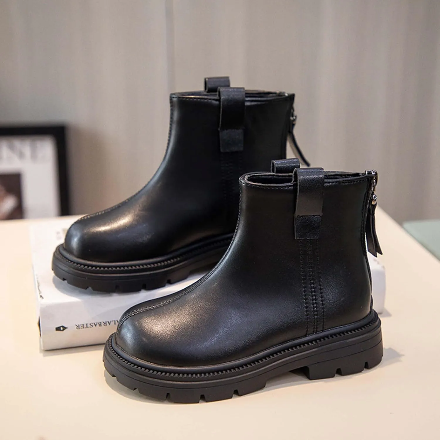 Girls Fashion Casual Boots Classic Combat Boots Comfortable Girls Ankle Boots Outdoor Walking Boots