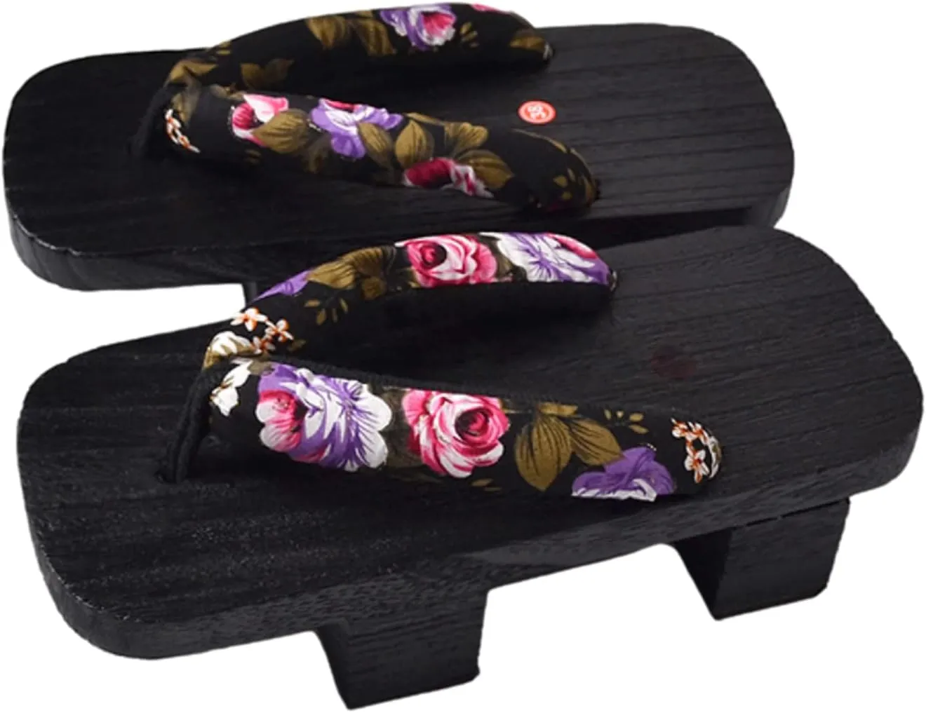 GK-O Japanese Clogs Geta Wooden Flip Flops Retro Sandals Slippers Shoes Kimono Cosplay Costume Shoes