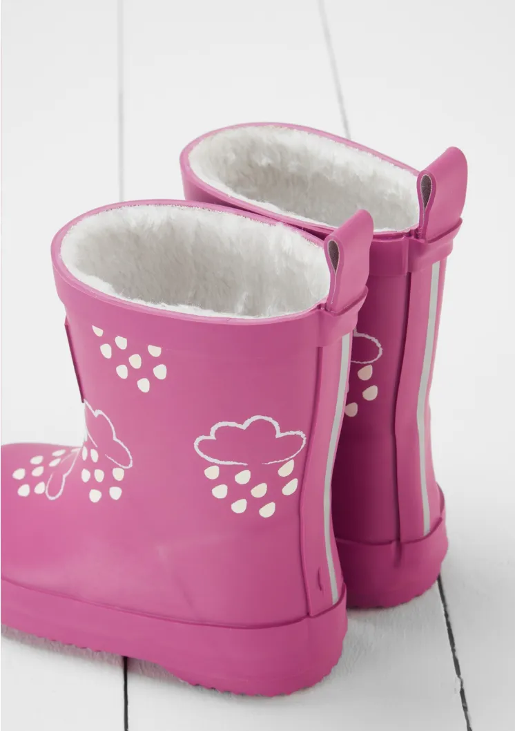 Grass & Air Wellies | Teddy Colour Changing | Orchid