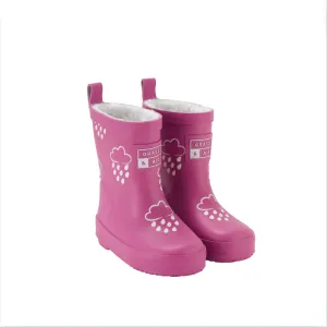 Grass & Air Wellies | Teddy Colour Changing | Orchid