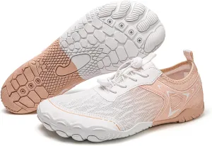 Grounded Footwear for Women, Hike Barefoot Shoes Women, Pool Swim Socks, Comfortable Walking Sneakers Outdoor Hiking Shoes Non Slip Wide Toe Box Athletic Footwear Workout Running Zero Drop Water Shoe