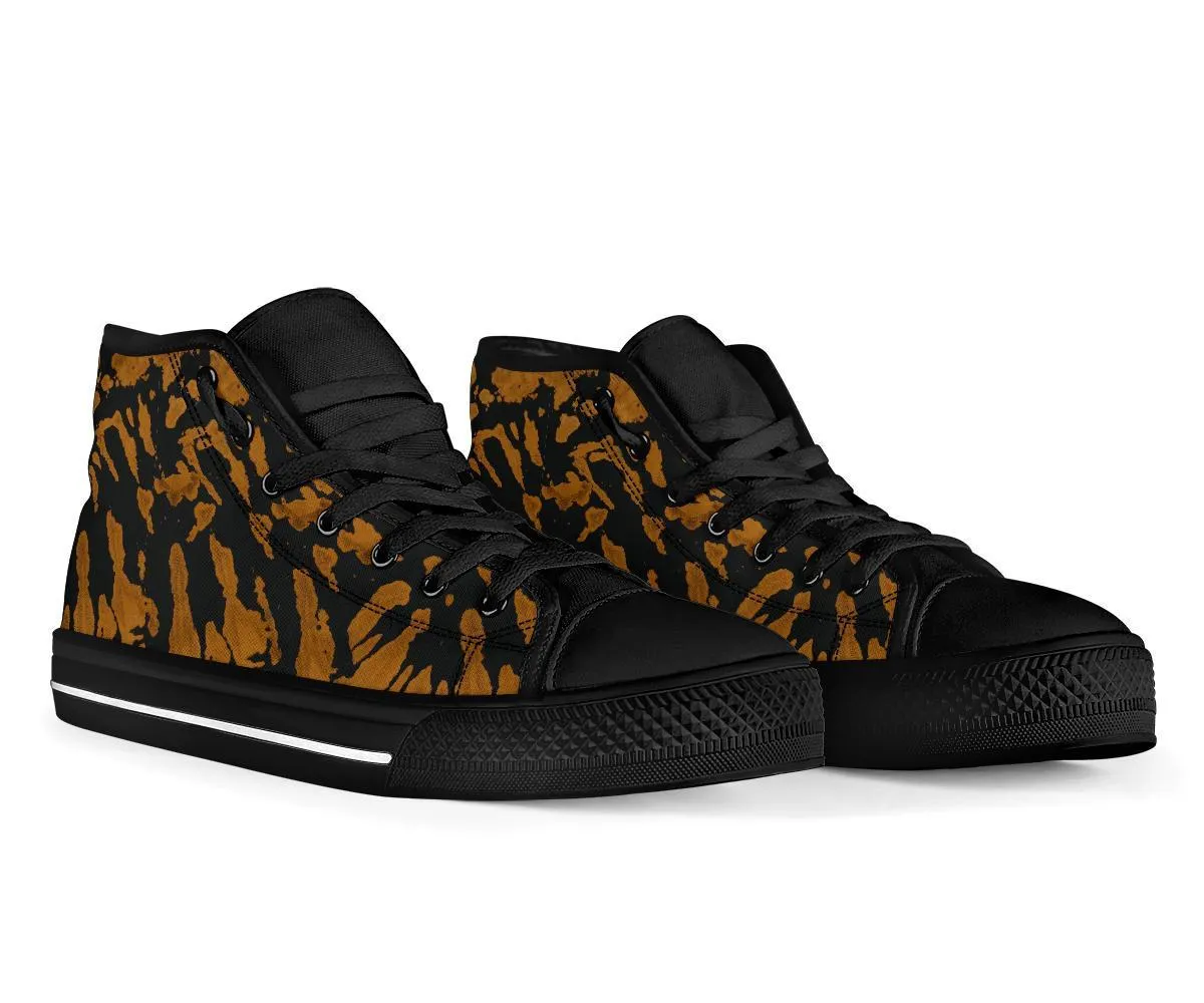 High Top Sneakers - Tie Dye Design #115 | Custom Shoes, Custom Sneakers, Customized Sneakers, Canvas Sneakers, Cool Shoes, Unique Shoes