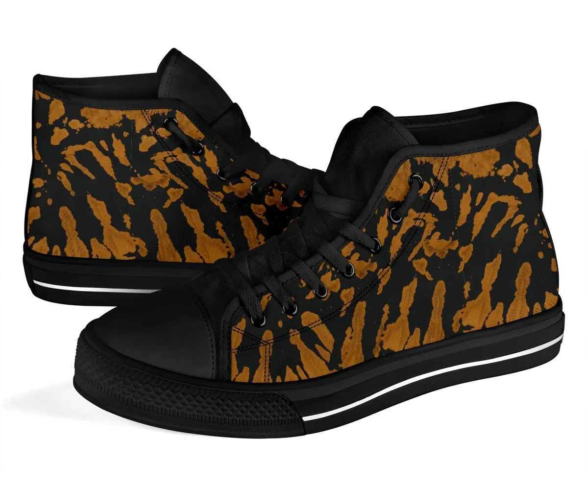 High Top Sneakers - Tie Dye Design #115 | Custom Shoes, Custom Sneakers, Customized Sneakers, Canvas Sneakers, Cool Shoes, Unique Shoes