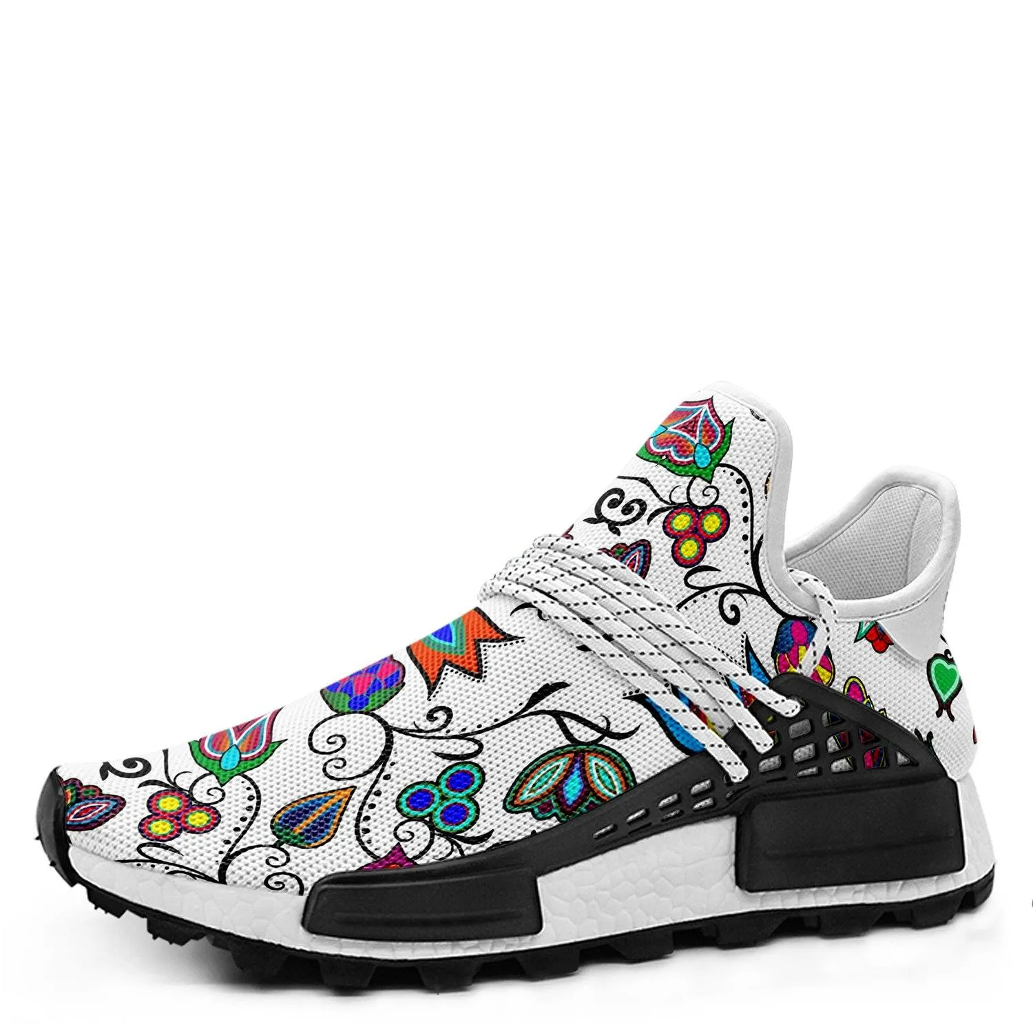 Indigenous Paisley White Okaki Sneakers