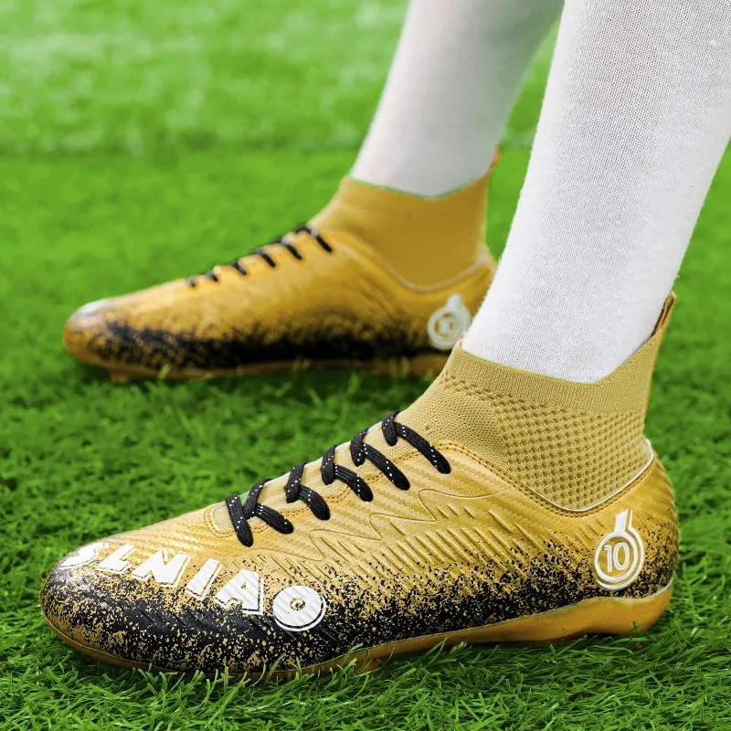 Indoor Turf Soccer Shoes Cleats Mens Soccer Shoes for Boys Football Shoes Kid Futsal Shoes Youth AG