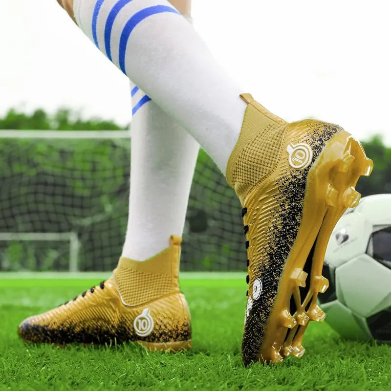 Indoor Turf Soccer Shoes Cleats Mens Soccer Shoes for Boys Football Shoes Kid Futsal Shoes Youth AG
