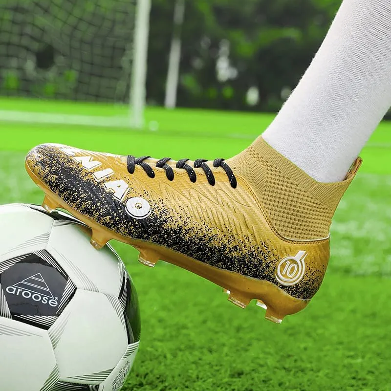 Indoor Turf Soccer Shoes Cleats Mens Soccer Shoes for Boys Football Shoes Kid Futsal Shoes Youth AG